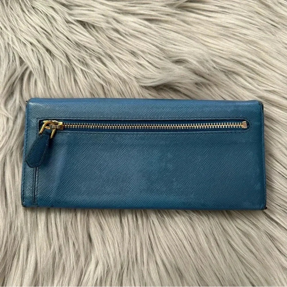 PRADA Continental Leather Wallet - Picture 3 of 11